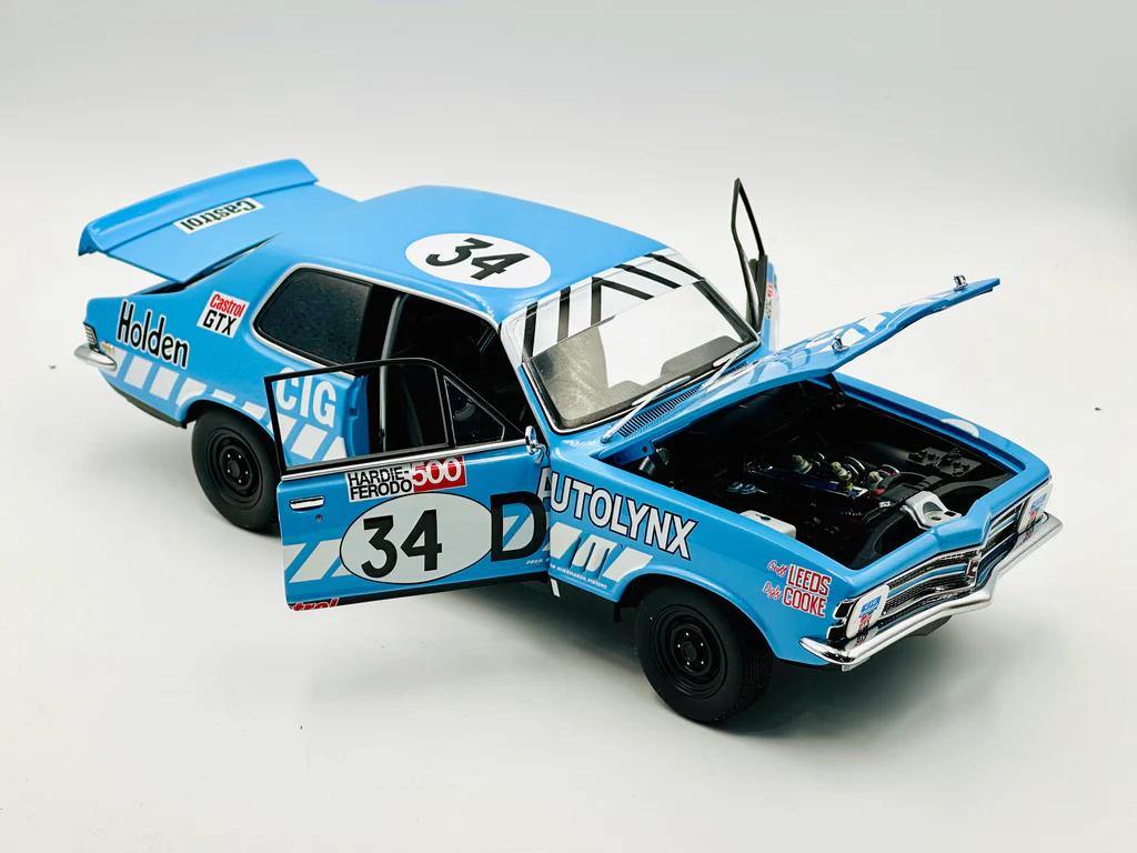 1:18 Holden LC Torana GTR XU-1 #34D - 1971 - Bathurst - The Commonwealth Ind. Gases - Geoff Leeds - AUTOart - 87163