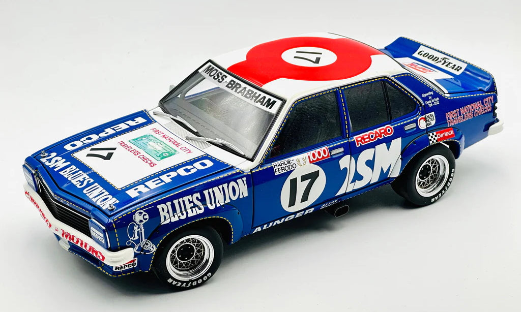 1:18 Holden LH Torana L34 SL/R 5000 #17 - 1976 - Bathurst - Esmonds Motors - Sir Jack Brabham - AUTOart - 87660