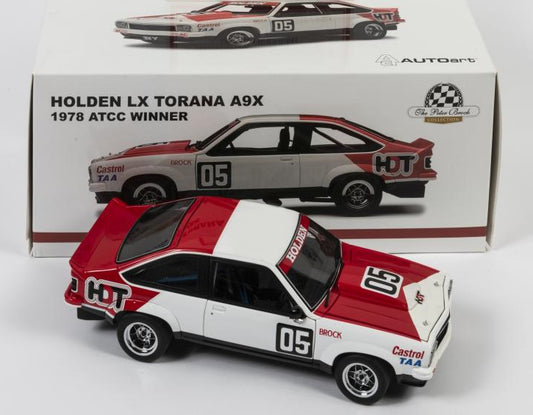 1:18 Holden LX Torana SS A9X Hatchback #05 - 1978 - ATCC Winner - Holden Dealer Team - Peter Brock - AUTOart - 87863