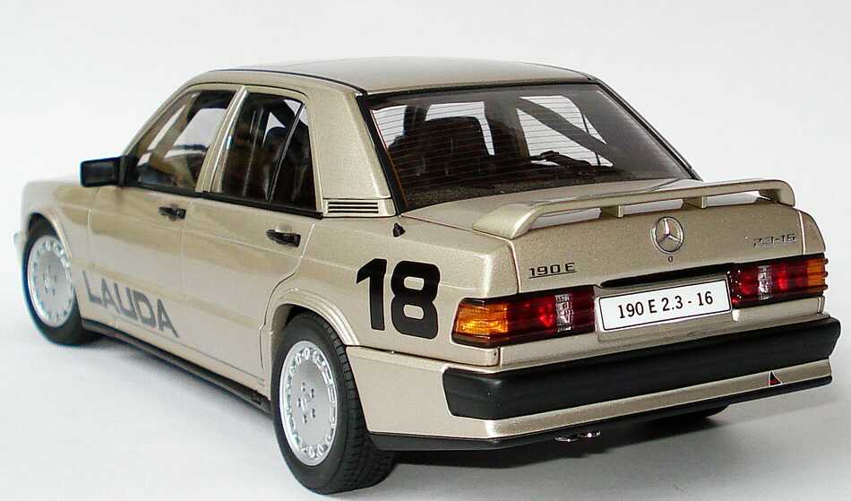 1:18 Mercedes-Benz 190E 2.3-16 - Nurburgring Anniversary #18 - 1984 - AUTOart - 88431