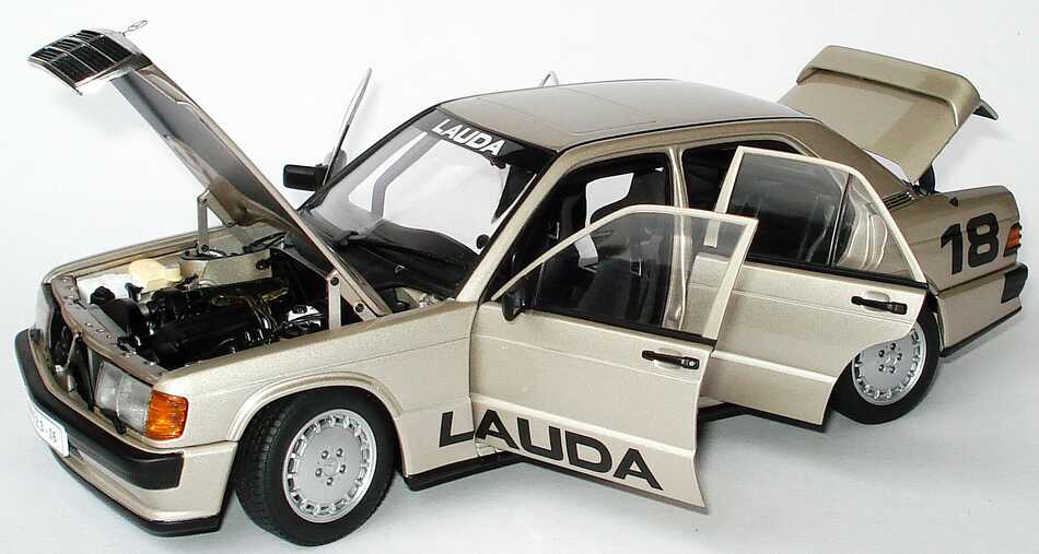 1:18 Mercedes-Benz 190E 2.3-16 - Nurburgring Anniversary #18 - 1984 - AUTOart - 88431