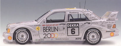 1:18 Mercedes-Benz 190E 2.5-16 Evo2 DTM #6 - Berlin 2000 - 1992 - Keke Rosberg - AUTOart - 89231