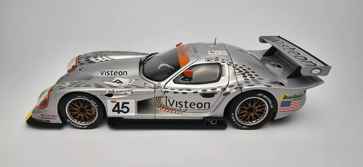 PANOZ: A NOS 1:18 scale Autoart Panoz Esperante GTR-1 #45 1998 LeMans
