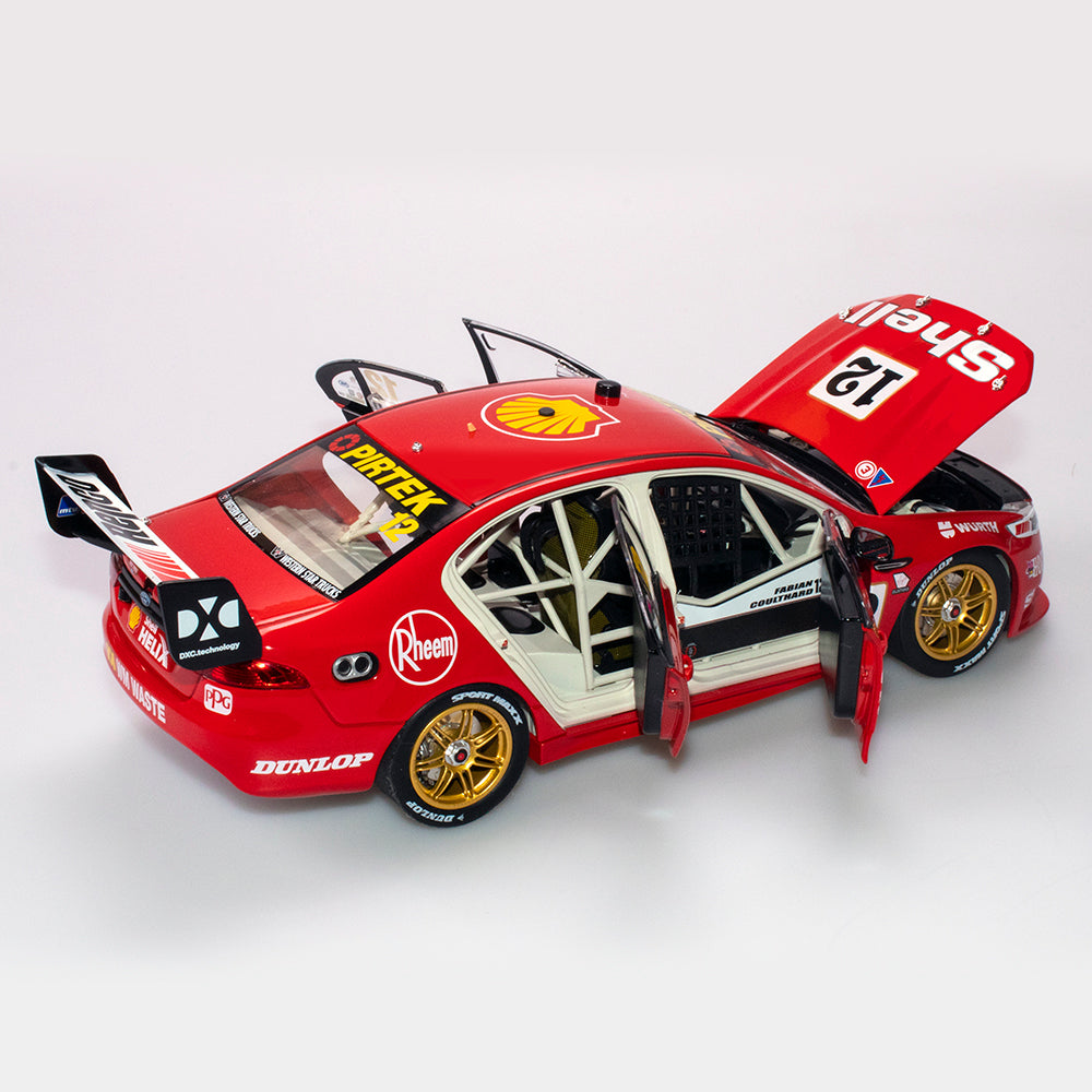 1:18 Ford FGX Falcon #12 - Sandown 500 Retro Round - 2018 - Supercars Championship - Shell V-Power Racing Team - Fabian Coulthard - Authentic Collectables - ACD18F18F