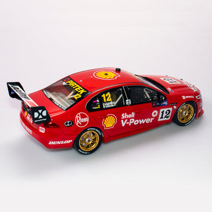 1:18 Ford FGX Falcon #12 - Sandown 500 Retro Round - 2018 - Supercars Championship - Shell V-Power Racing Team - Fabian Coulthard - Authentic Collectables - ACD18F18F