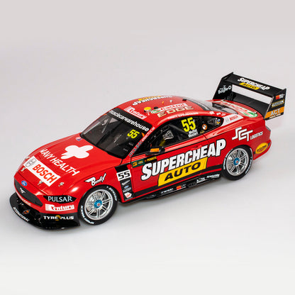 1:18 Ford Mustang GT #55 - Sandown 500 Retro Round - 2019 - Supercars Championship - Supercheap Auto Racing - Chaz Mostert - Authentic Collectables - ACD18F19J