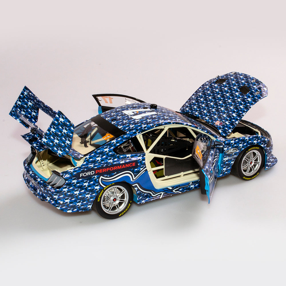 1:18 Ford Mustang GT #17 - Camouflage Test Livery - 2018 - DJR Team Penske - Scott McLaughlin - Authentic Collectables - ACD18F19L