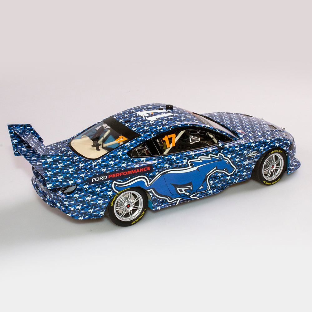1:18 Ford Mustang GT #17 - Camouflage Test Livery - 2018 - DJR Team Penske - Scott McLaughlin - Authentic Collectables - ACD18F19L