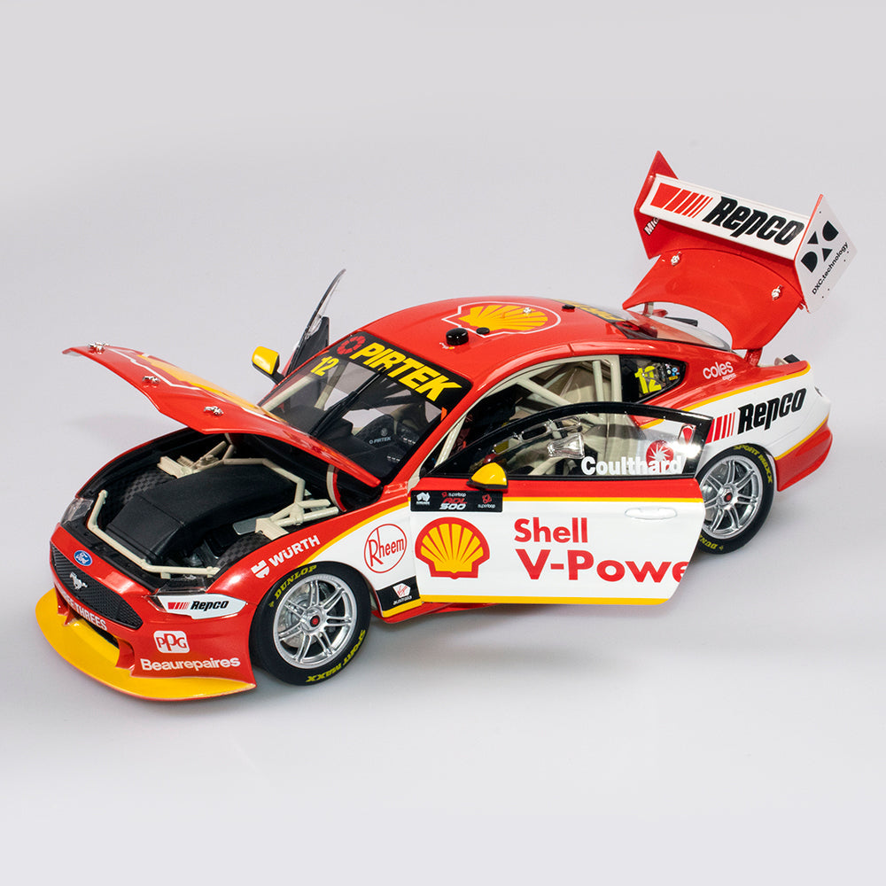 1:18 Ford Mustang GT #12 - 2020 - Supercars Championship - Shell V-Power Racing Team - Fabian Coulthard - Authentic Collectables - ACD18F20B