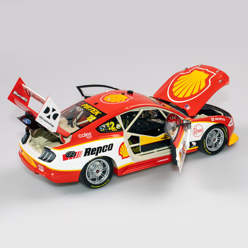 1:18 Ford Mustang GT #12 - 2020 - Supercars Championship - Shell V-Power Racing Team - Fabian Coulthard - Authentic Collectables - ACD18F20B