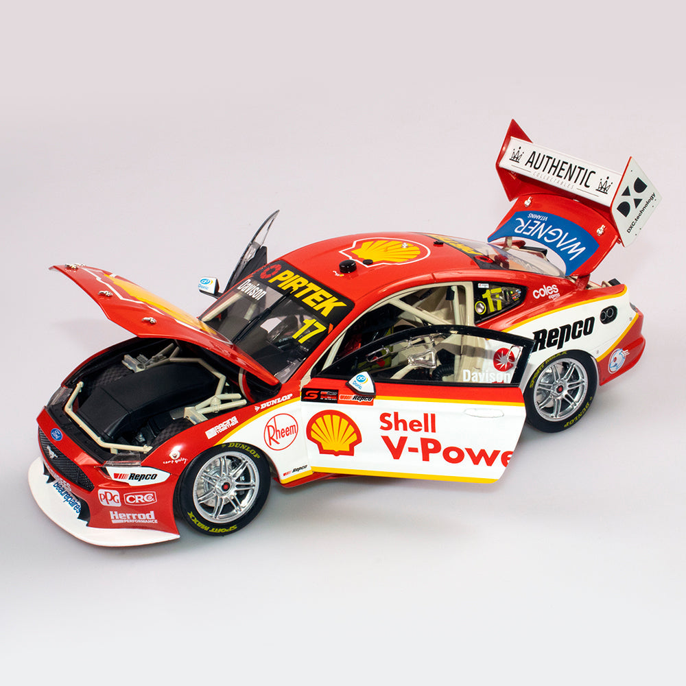 1:18 Ford Mustang GT #17 - 2021 - Supercars Championship - Shell V-Power Racing Team - Will Davison - Authentic Collectables - ACD18F21B