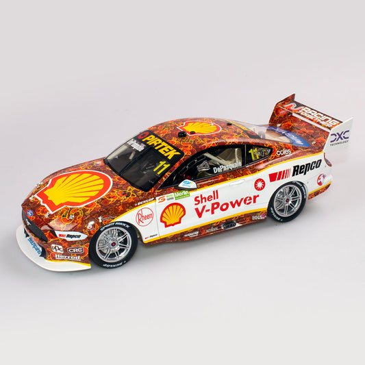 1:18 Ford Mustang GT #11 - Darwin Triple Crown Indigenous Livery - 2021 - Supercars Championship - Shell V-Power Racing Team - Anton De Pasquale - Authentic Collectables - ACD18F21H