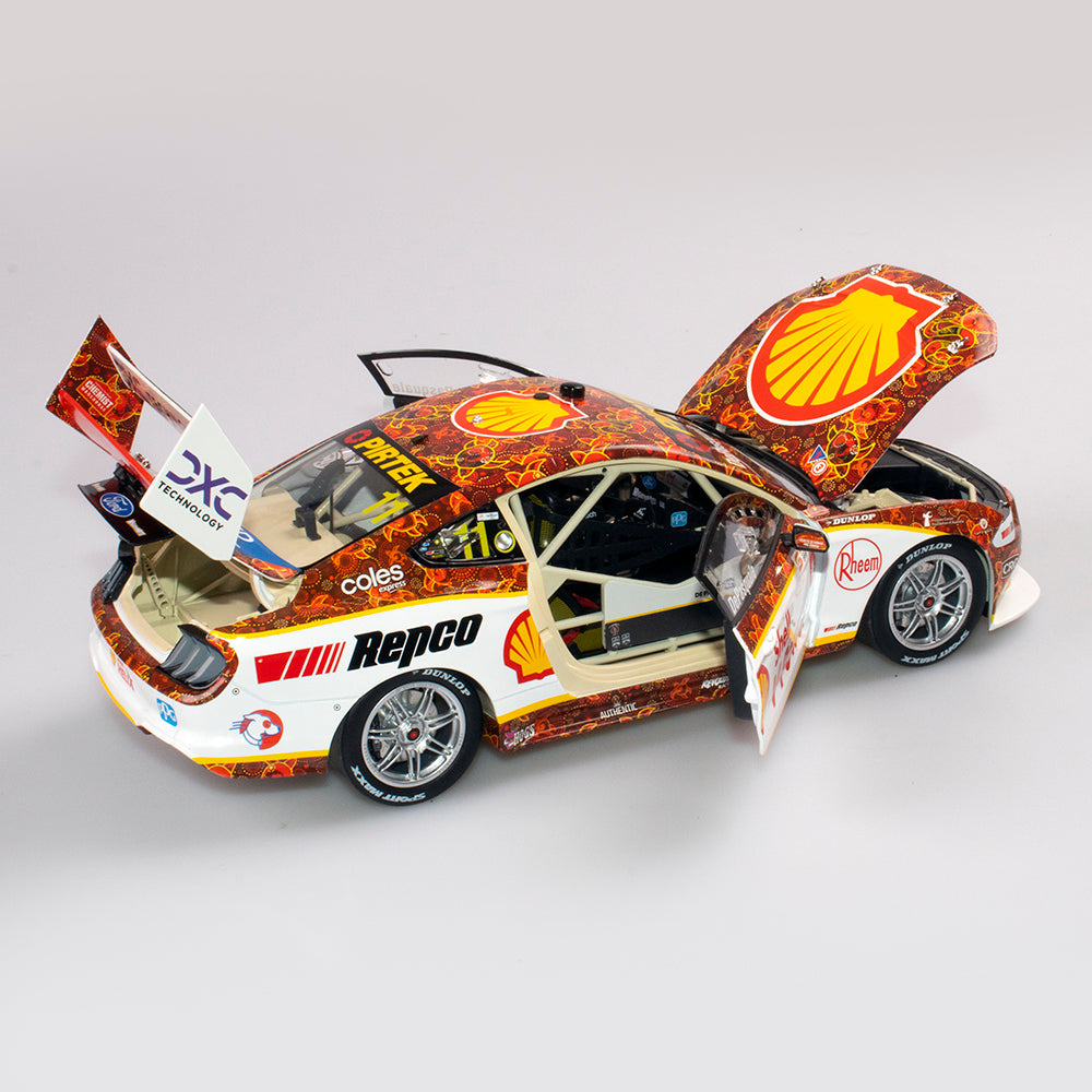 1:18 Ford Mustang GT #11 - Darwin Triple Crown Indigenous Livery - 2021 - Supercars Championship - Shell V-Power Racing Team - Anton De Pasquale - Authentic Collectables - ACD18F21H