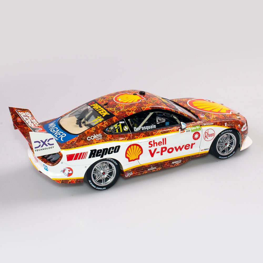 1:18 Ford Mustang GT #11 - Darwin Triple Crown Indigenous Livery - 2021 - Supercars Championship - Shell V-Power Racing Team - Anton De Pasquale - Authentic Collectables - ACD18F21H