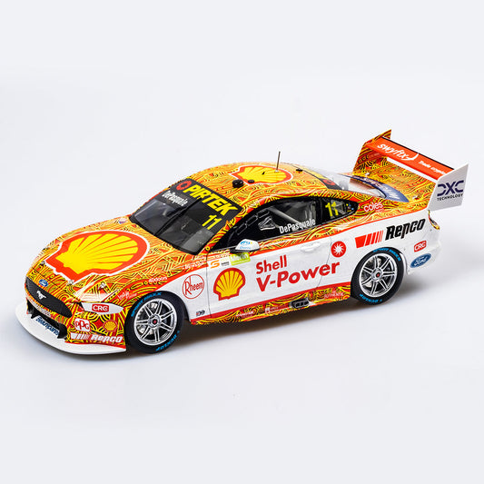 1:18 Ford Mustang GT #11 - Darwin Triple Crown Indigenous Round - 2022 - Supercars Championship - Shell V-Power Racing Team - Anton De Pasquale - Authentic Collectables - ACD18F22M