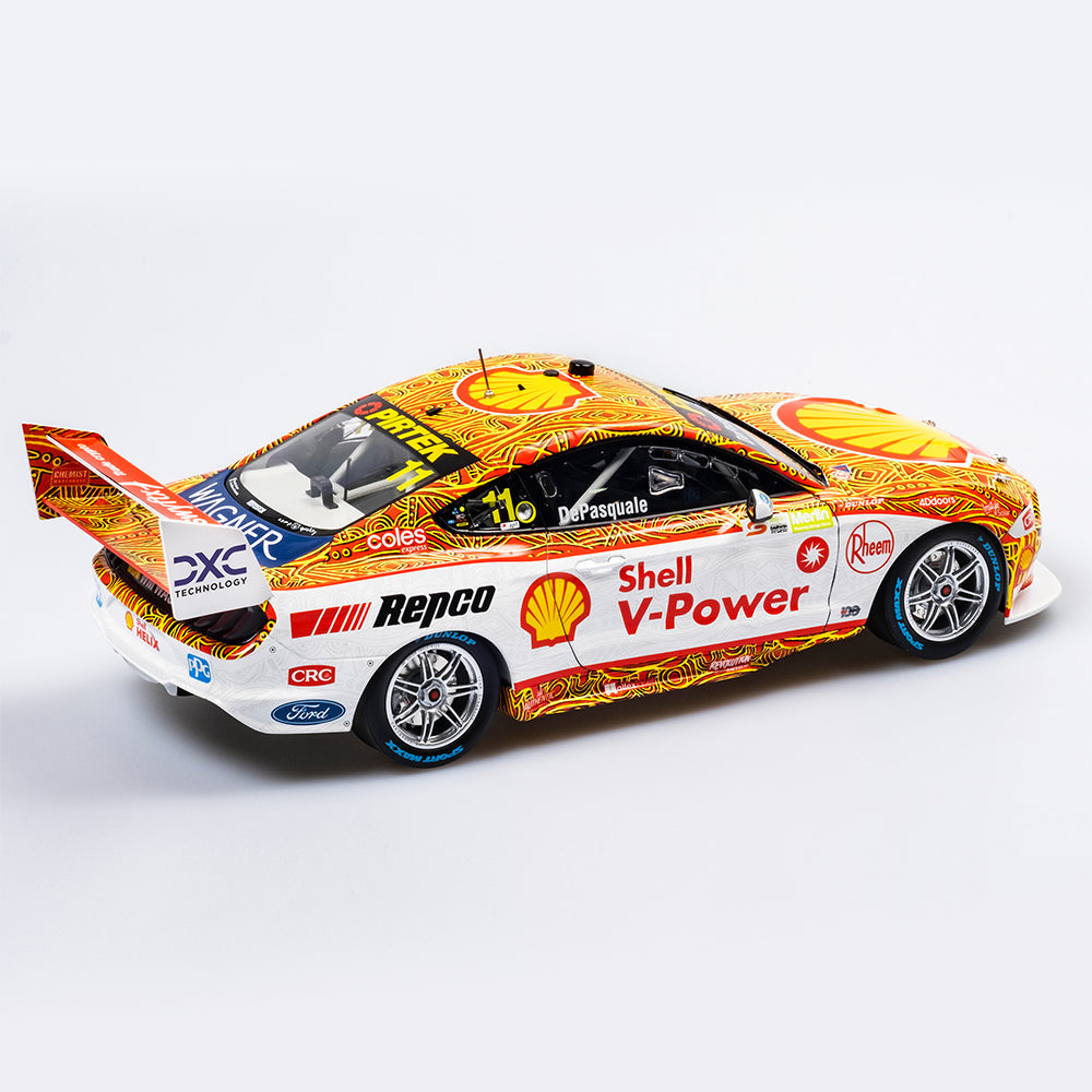 1:18 Ford Mustang GT #11 - Darwin Triple Crown Indigenous Round - 2022 - Supercars Championship - Shell V-Power Racing Team - Anton De Pasquale - Authentic Collectables - ACD18F22M