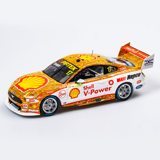 1:18 Ford Mustang GT #17 - Darwin Triple Crown Indigenous Round - 2022 - Supercars Championship - Shell V-Power Racing Team - Will Davison - Authentic Collectables - ACD18F22N