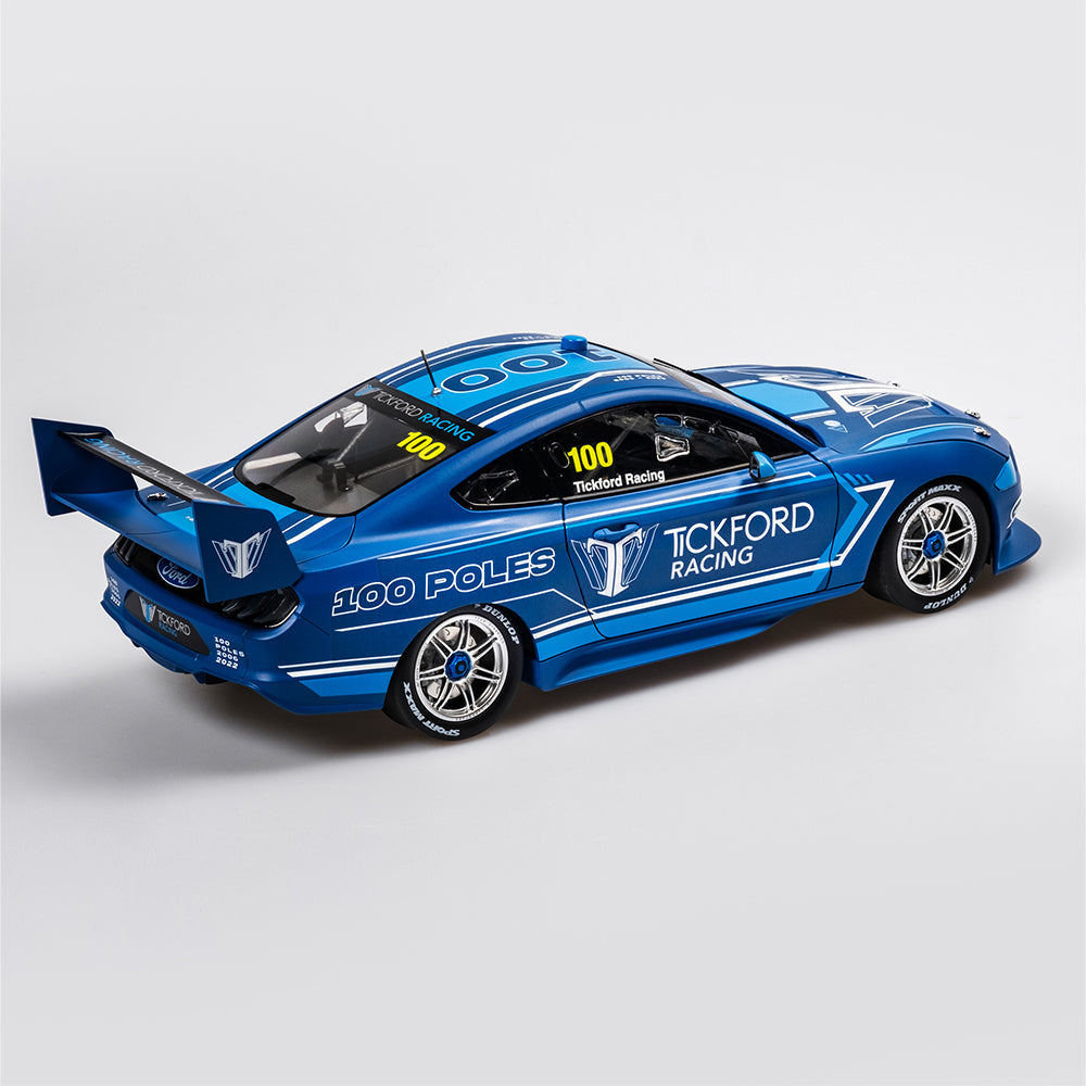 1:18 Ford Mustang GT - 100 Poles Celebration Livery - Designed by Tristan Groves - 2022 - Supercars Championship - Tickford Racing - Authentic Collectables - ACD18F22SE1