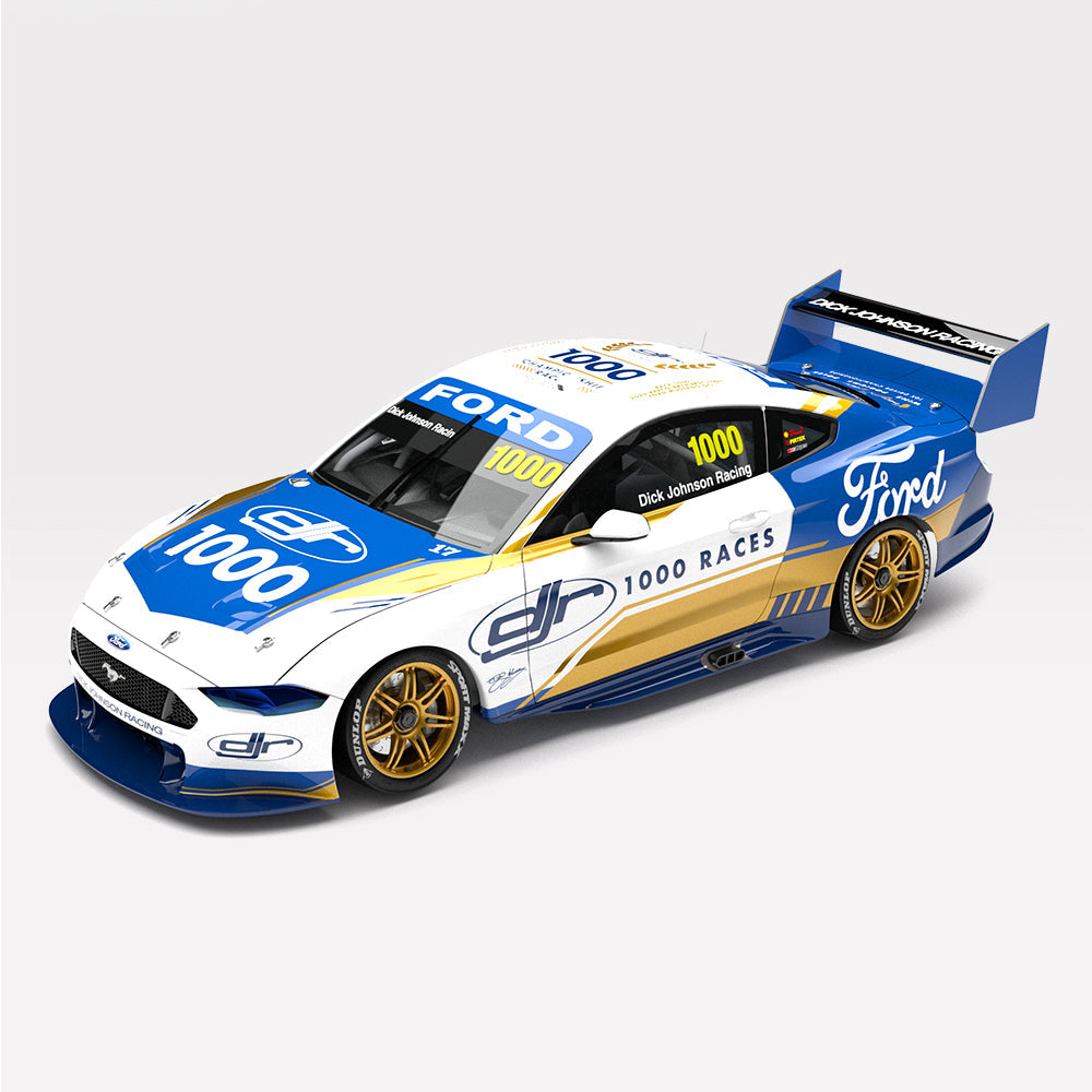 1:18 Ford Mustang GT - 1000 Races Celebration Livery - Designed by Tristan Groves - 2022 - Supercars Championship - Dick Johnson Racing - Authentic Collectables - ACD18F22SE2