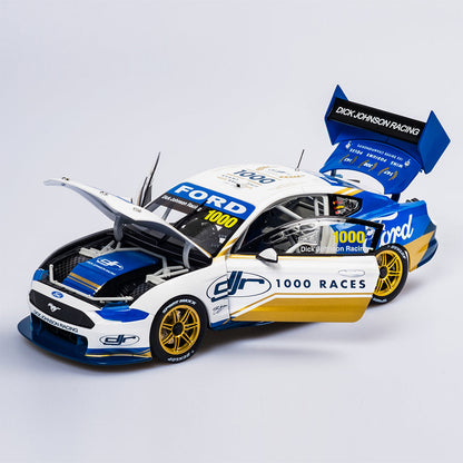 1:18 Ford Mustang GT - 1000 Races Celebration Livery - Designed by Tristan Groves - 2022 - Supercars Championship - Dick Johnson Racing - Authentic Collectables - ACD18F22SE2