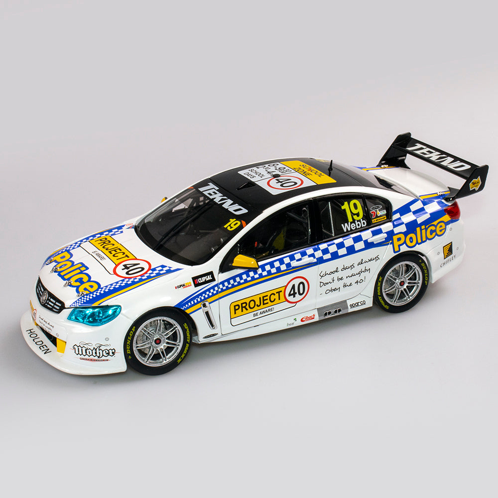 1:18 Holden VF Commodore #19 - Clipsal 500 - 2013 - Supercars Championship - Tekno Autosports - Jonathon Webb - Authentic Collectables - ACD18H13A
