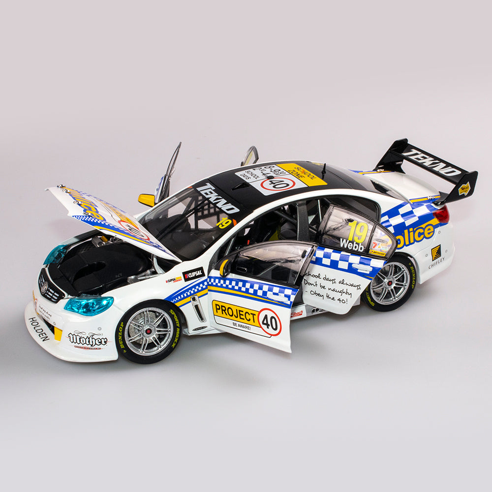1:18 Holden VF Commodore #19 - Clipsal 500 - 2013 - Supercars Championship - Tekno Autosports - Jonathon Webb - Authentic Collectables - ACD18H13A
