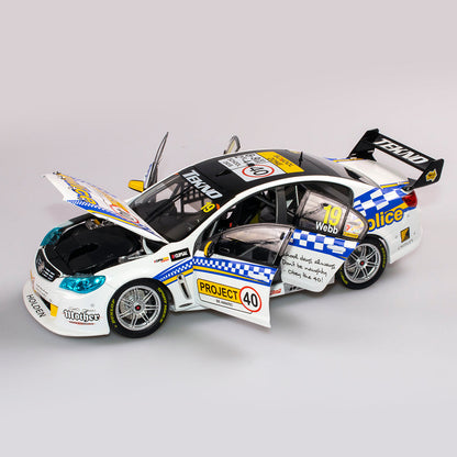 1:18 Holden VF Commodore #19 - Clipsal 500 - 2013 - Supercars Championship - Tekno Autosports - Jonathon Webb - Authentic Collectables - ACD18H13A