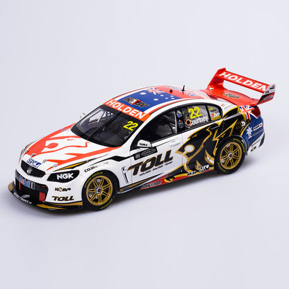 1:18 Holden VF Commodore #22 - Austin 400 Aussie-Made Livery - 2013 - Supercars Championship - Holden Racing Team - James Courtney - Authentic Collectables - ACD18H13E