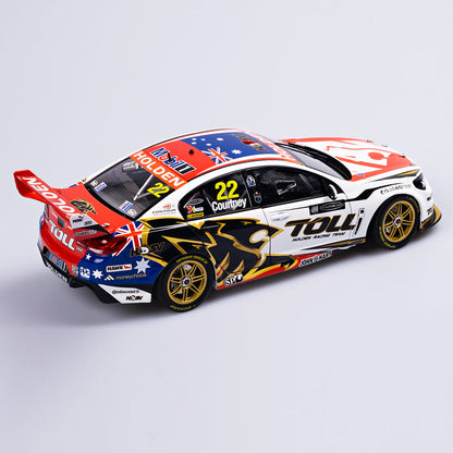 1:18 Holden VF Commodore #22 - Austin 400 Aussie-Made Livery - 2013 - Supercars Championship - Holden Racing Team - James Courtney - Authentic Collectables - ACD18H13E