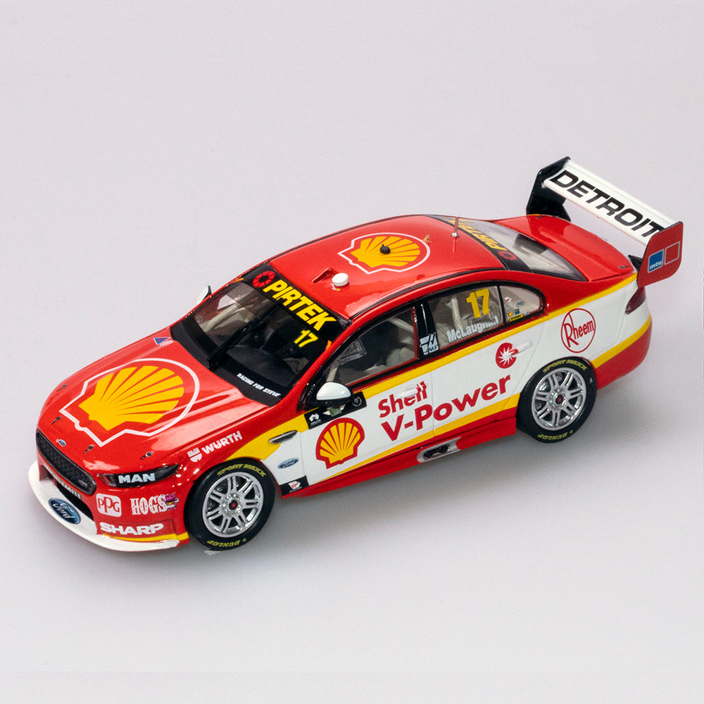 1:43 Ford FGX Falcon #17 - 2018 - Supercars Championship - Shell V-Power Racing Team - Scott McLaughlin - Authentic Collectables - ACD43F18A