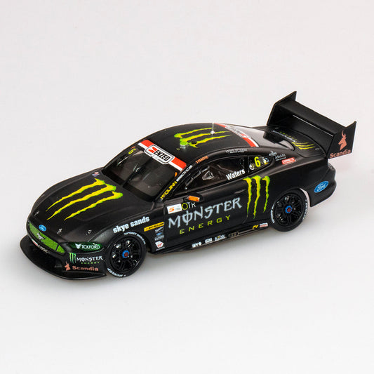 1:43 Ford Mustang GT #6 - SuperSprint at the Bend Race 30 Winner - 2020 - Supercars Championship - Monster Energy Racing - Cameron Waters - Authentic Collectables - ACD43F20D