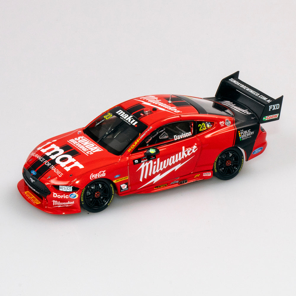 1:43 Ford Mustang GT #23 - 2020 - Supercars Championship - Milwaukee Racing - Will Davison - Authentic Collectables - ACD43F20E
