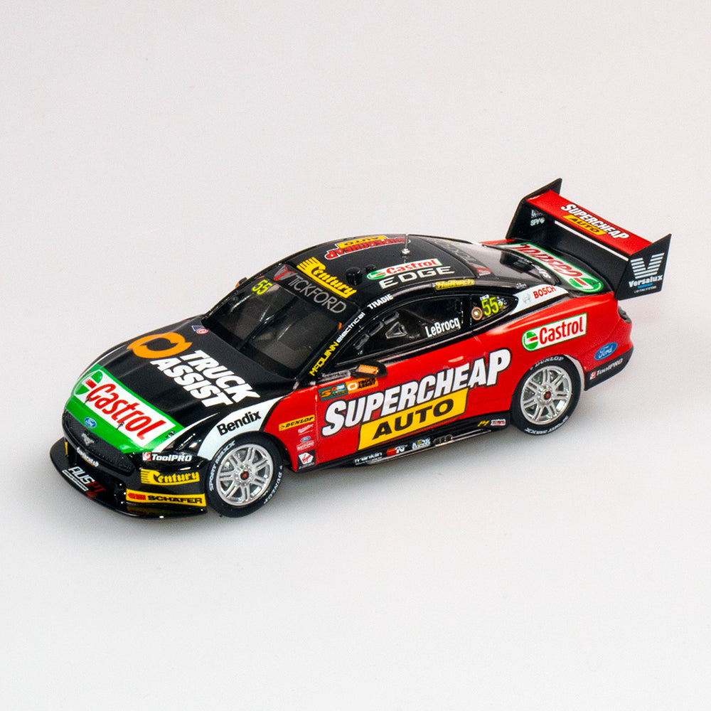 1:43 Ford Mustang GT #55 - Sydney SuperSprint Race 12 Winner - 2020 - Supercars Championship - Supercheap Auto Racing - Jack LeBrocq - Authentic Collectables - ACD43F20F