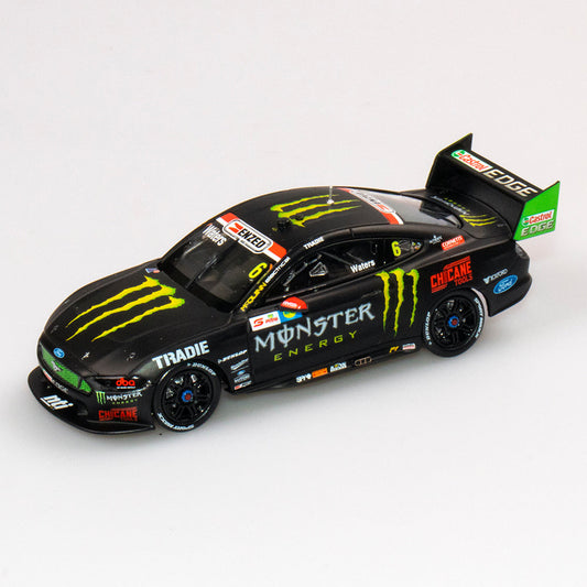 1:43 Ford Mustang GT #6 - Townsville SuperSprint Race 17 and 19 Winner - 2021 - Supercars Championship - Monster Energy Racing - Cameron Waters - Authentic Collectables - ACD43F21D