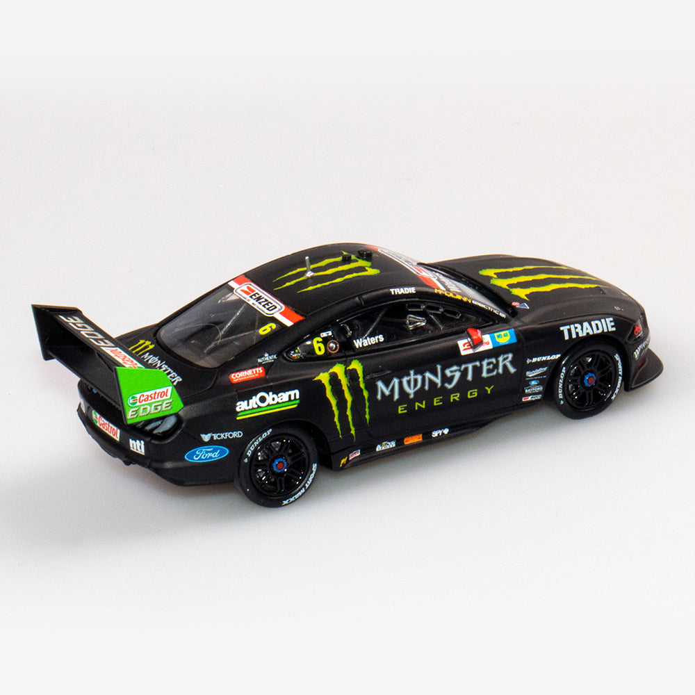 1:43 Ford Mustang GT #6 - Townsville SuperSprint Race 17 and 19 Winner - 2021 - Supercars Championship - Monster Energy Racing - Cameron Waters - Authentic Collectables - ACD43F21D