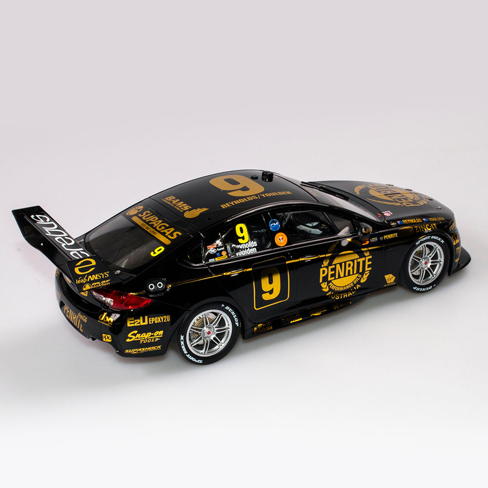 1:18 Holden ZB Commodore #9 - Sandown 500 Retro Round - Resin Model - 2019 - Supercars Championship - Erebus Penrite Racing - David Reynolds - Authentic Collectables - ACR18H19G