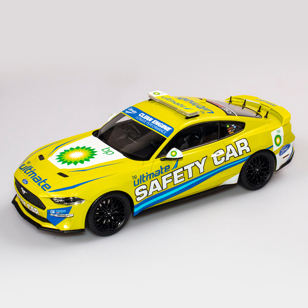 1:18 Ford Mustang GT - BP Ultimate Safety Car - Resin Model - 2021 - Supercars Championship - Authentic Collectables - ACR18MSCA