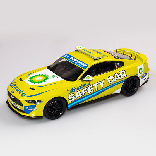 1:18 Ford Mustang GT - BP Ultimate Safety Car - Resin Model - 2021 - Supercars Championship - Authentic Collectables - ACR18MSCA