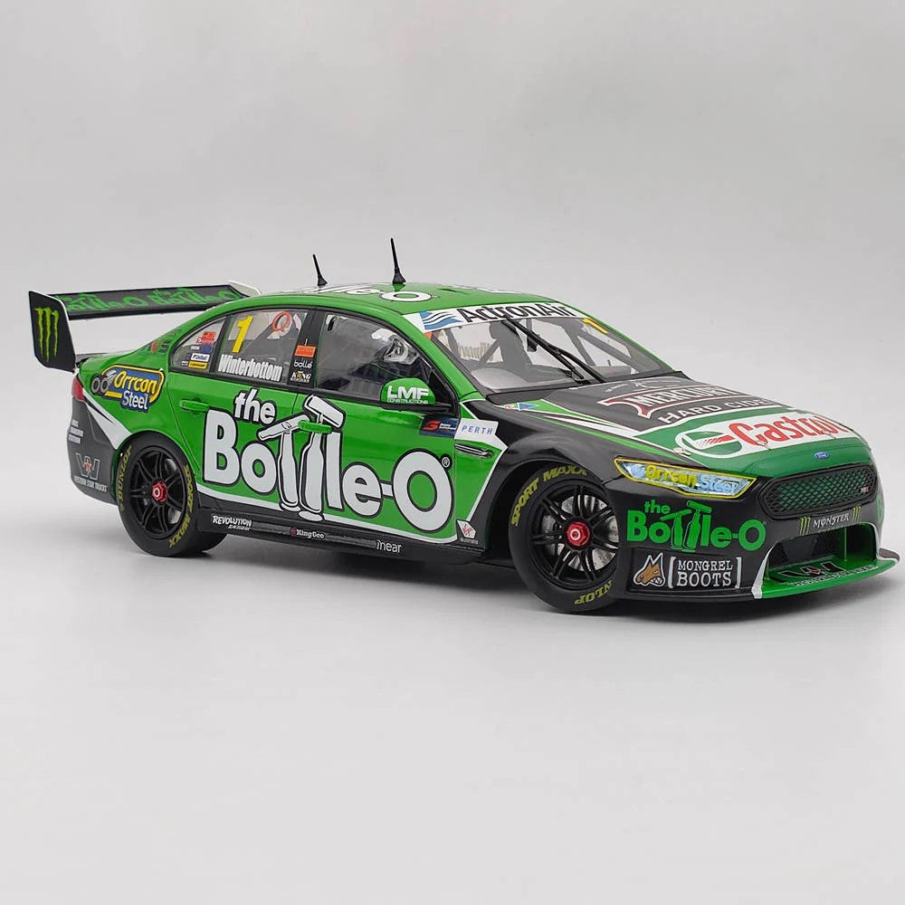1:18 Ford FGX Falcon #1 - Perth Supersprint Winner - 2016 - Supercars Championship - The Bottle-O Racing - Mark Winterbottom - Apex Replicas - AD81417
