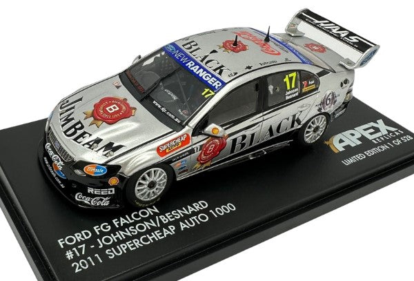 1:43 Ford FG Falcon #17 - 2011 - Bathurst - Dick Johnson Racing - Steven Johnson - Apex Replicas - AR40301