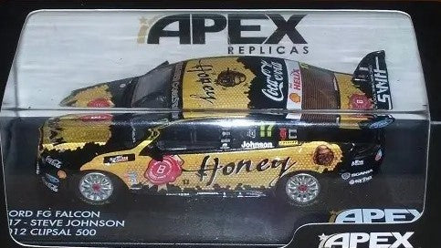 1:43 Ford FG Falcon #17 - Clipsal 500 - 2012 - Supercars Championship - Dick Johnson Racing - Steven Johnson - Apex Replicas - AR40305