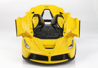 1:18 Ferrari LaFerrari - Modena Yellow/Gloss Black Roof - BBR Models - BBR182220