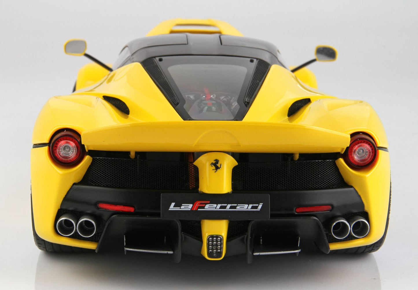 1:18 Ferrari LaFerrari - Modena Yellow/Gloss Black Roof - BBR Models - BBR182220