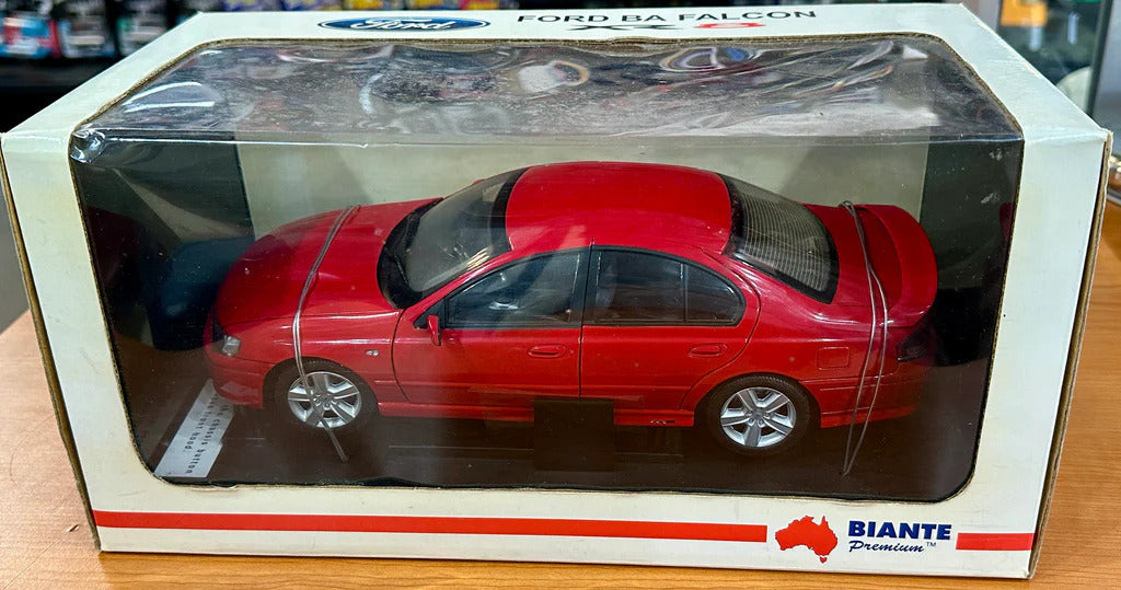 1:18 Ford BA Falcon XR8 - Venom Red - Biante Model Cars - B180701C