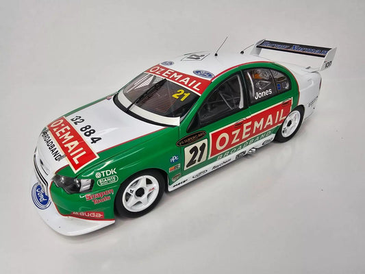 1:18 Ford BA Falcon XR8 #21 - 2004 - Supercars Championship - Brad Jones Racing - Brad Jones - Biante Model Cars - B180702R