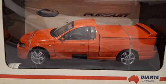 1:18 Ford FPV Pursuit Utility - Blood Orange - Biante Model Cars - B181702A