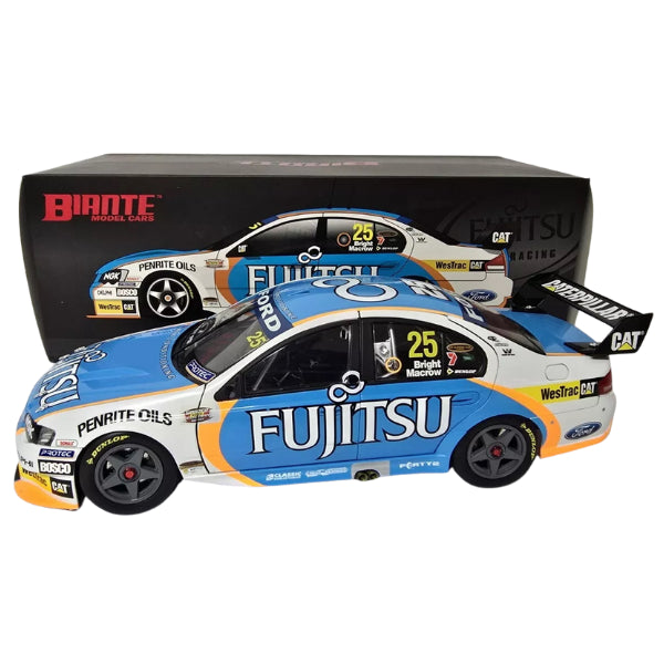 1:18 Ford BF Falcon #25 - 2008 - Bathurst - Fujitsu Racing - Jason Bright - Biante Model Cars - B18302D