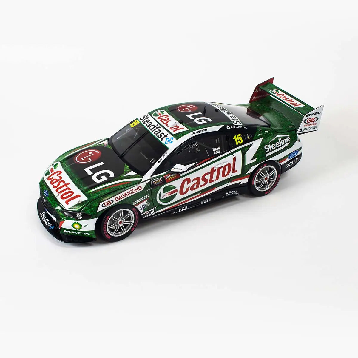 1:18 Ford Mustang GT #15 - 2020 - Bathurst - Kelly Racing - Rick Kelly - Biante Model Cars - B18F20C