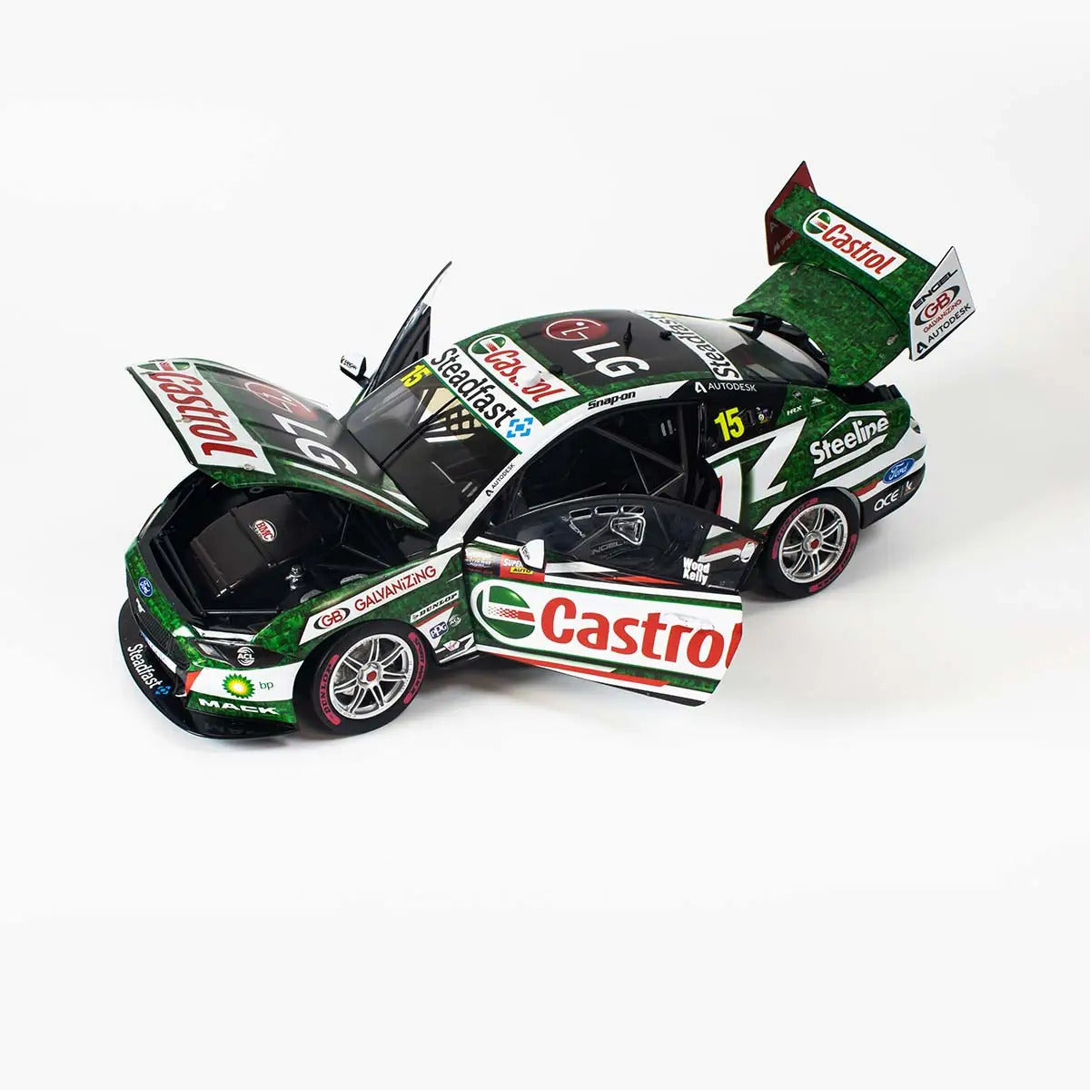 1:18 Ford Mustang GT #15 - 2020 - Bathurst - Kelly Racing - Rick Kelly - Biante Model Cars - B18F20C