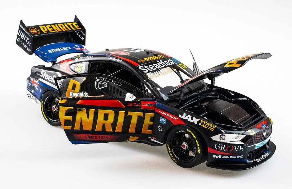 1:18 Ford Mustang GT #26 - Mount Panorama 500 - 2021 - Supercars Championship - Penrite Racing - David Reynolds - Biante Model Cars - B18F21A